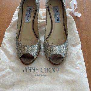 Jimmy Choo heels.